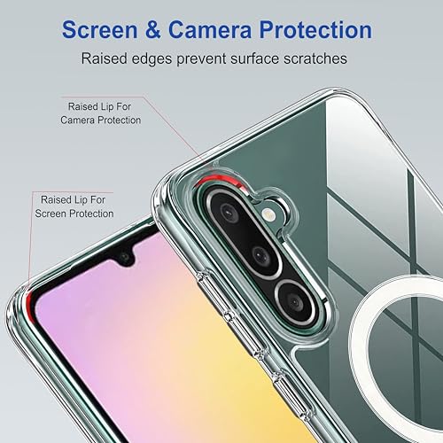 Image of amazon basics Back Case Cover for Samsung Galaxy M56 5G | Scratch-Resistant Back Cover | Clear