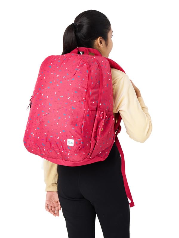 Image of Wiki Stylish Unisex Backpack 1 Durable & Lightweight backpack for Men & Women | Backpack for Office, Gym, Travel (29.5 Litre, Red)