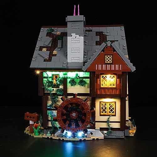 Kyglaring LED Lighting Kit Compatible with Lego Ideas Hocus Pocus: The Sanderson Sisters' Cottage 21341 Building Blocks - Image 2