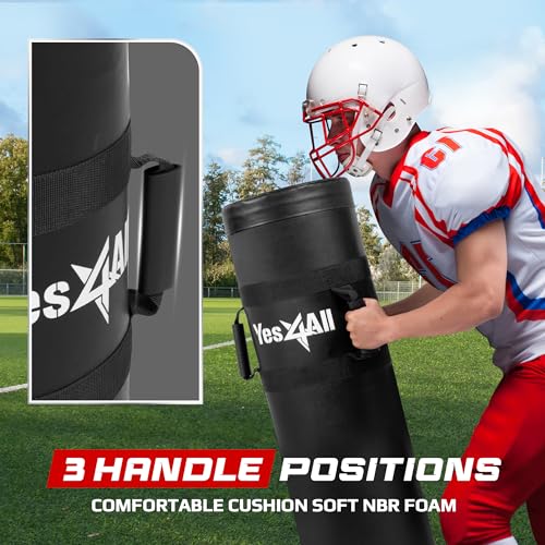 Yes4All Tackling Dummies For Youngth Football, 11Lbs /20Lbs Leather Block And Tackle Dummies For Contact Drills, Martial Arts thumb #2