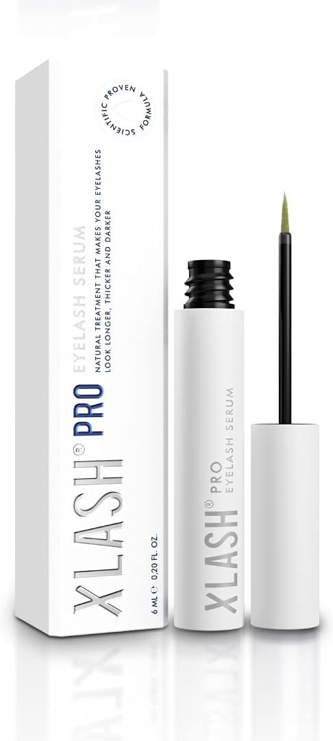 XLASH Eyelash Serum 6 ml – Long, Full, Strong & Well Nourished Lashes - Growth Booster, a Superior Alternative to Falsies, Mascara & Eyelash Extensions
