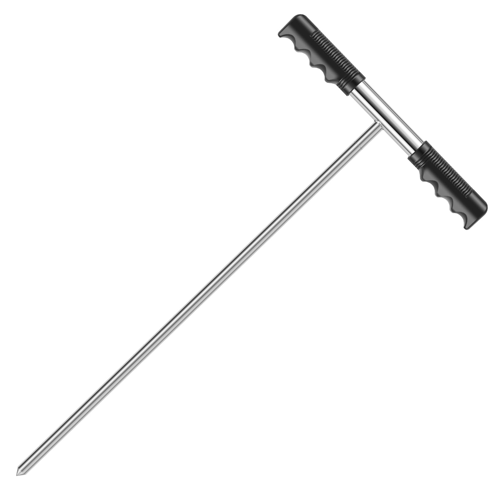 Bodensonde Edelstahl 48 Zoll - T-Griff, Für Gartenbau & Rohrortung