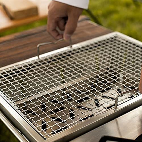 Grille extérieure en acier inoxydable pliable XMING accessoire barbecue 50cm - 5