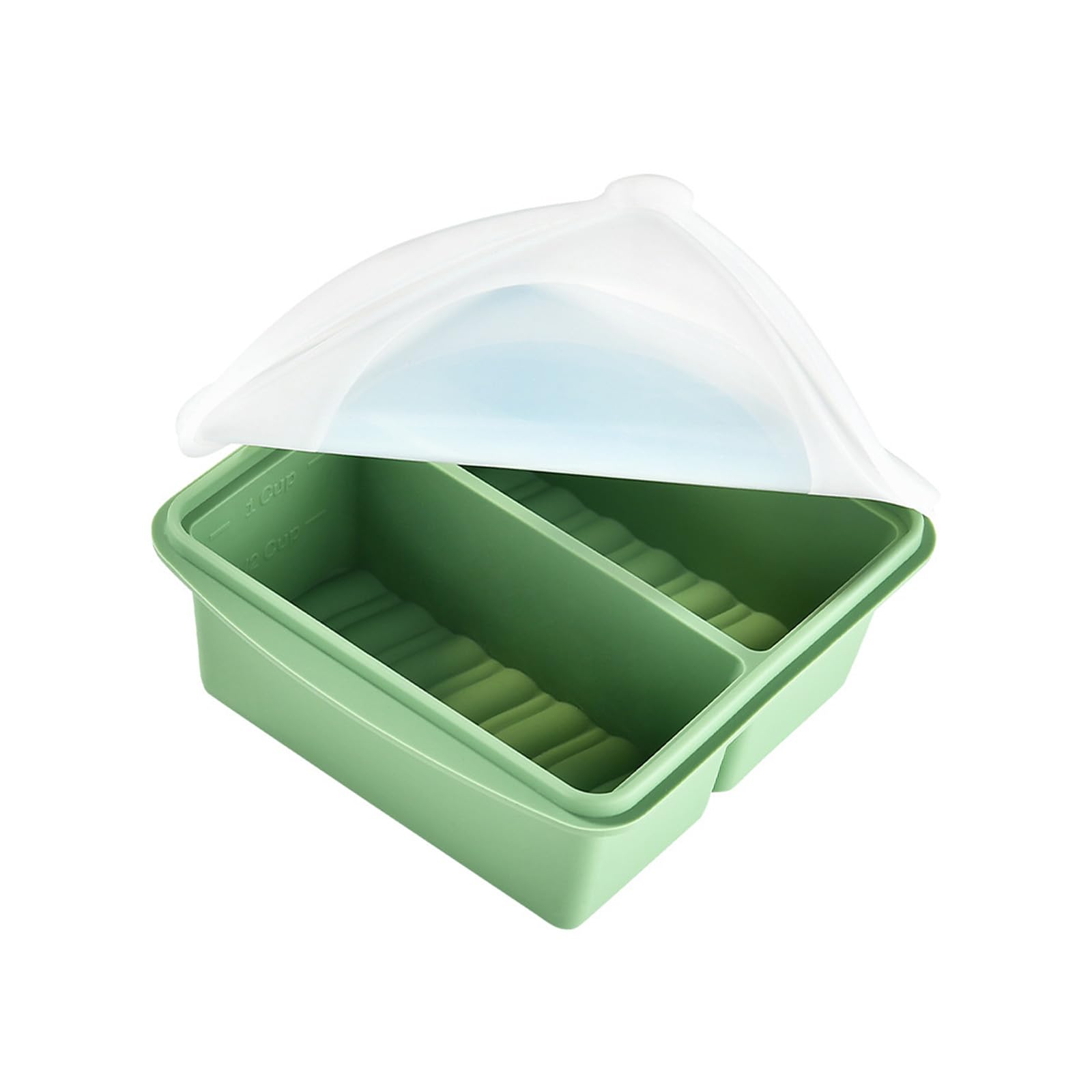 TFAOYS Foldable Meal Container Stackable for Space Saving Storage Friendly Food Storage