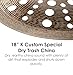 Avedis Zildjian Company 18 inch K Custom Special Dry Trash China Cymbal