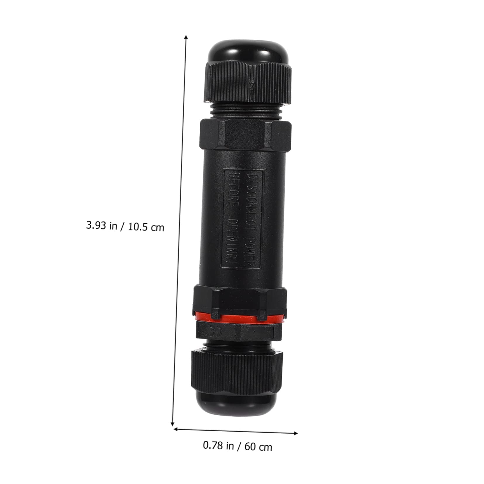DOITOOL 8stücke Wasserdichter Kabelverbinder Outdoor Licht Anschlussdose Gerade Verbindung Für Gartenbeleuchtung Sichere Und Einfache Installation Für Innen Und Außenbereich