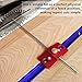 Table Saw Fence Parallel Positioning Tool, Adjustable Table Saw Aluminum Parallel Calibrating Aligning Positioning Ruler with Adjustable Limit Pin for Woodworking Table Saw Miter Slot