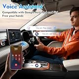 Bezprzewodowy adapter Carplay, 2 w 1, bezprzewodowy adapter Carplay, konwertuje przewodowy samochód Carplay/Android na bezprzewodowy, podłączany i gotowy, mini adapter Carplay