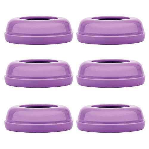 Maymom Parte superior de biberón compatible con biberones Lansinon Momma, pezón, no piezas originales de la bomba Lansinoh, Signature Pro,