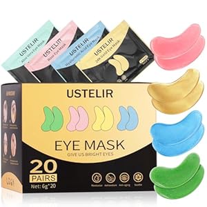USTELIR Under Eye Patches, Eye Mask...