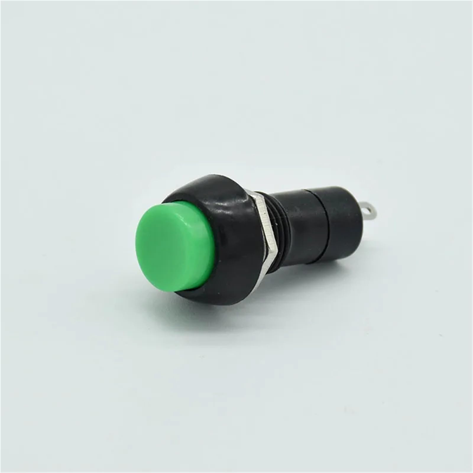 Interruptor de boton 12mm PBS-11A de 2 pines y 3A para paneles de control electrico 7