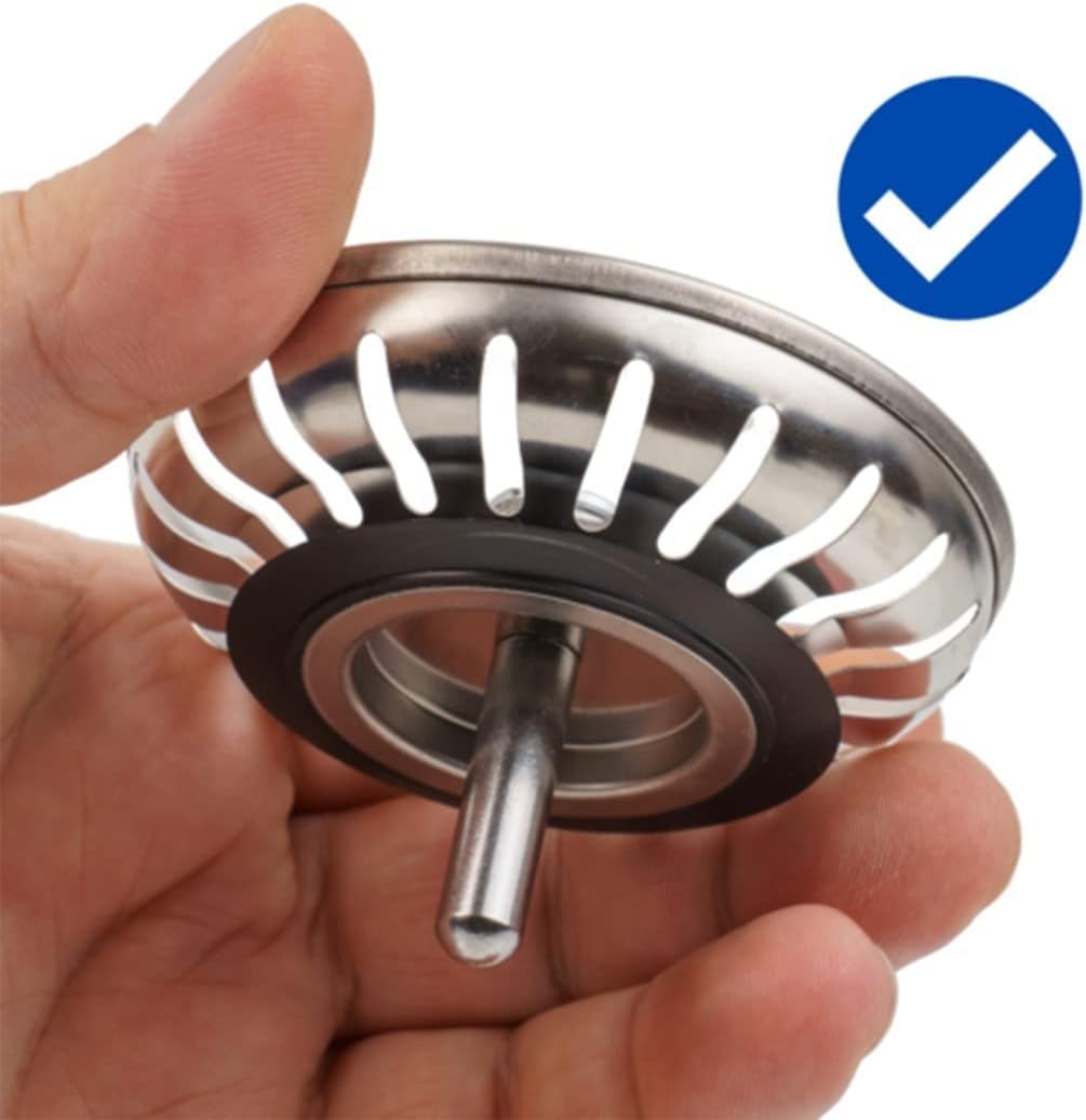 Arandela de Goma para Filtro de cestillo, Junta de Goma para Fregadero, Juntas tóricas, Juntas para tuberías, Tapones a presión para bañera, 5 Piezas (para 82 83 mm)