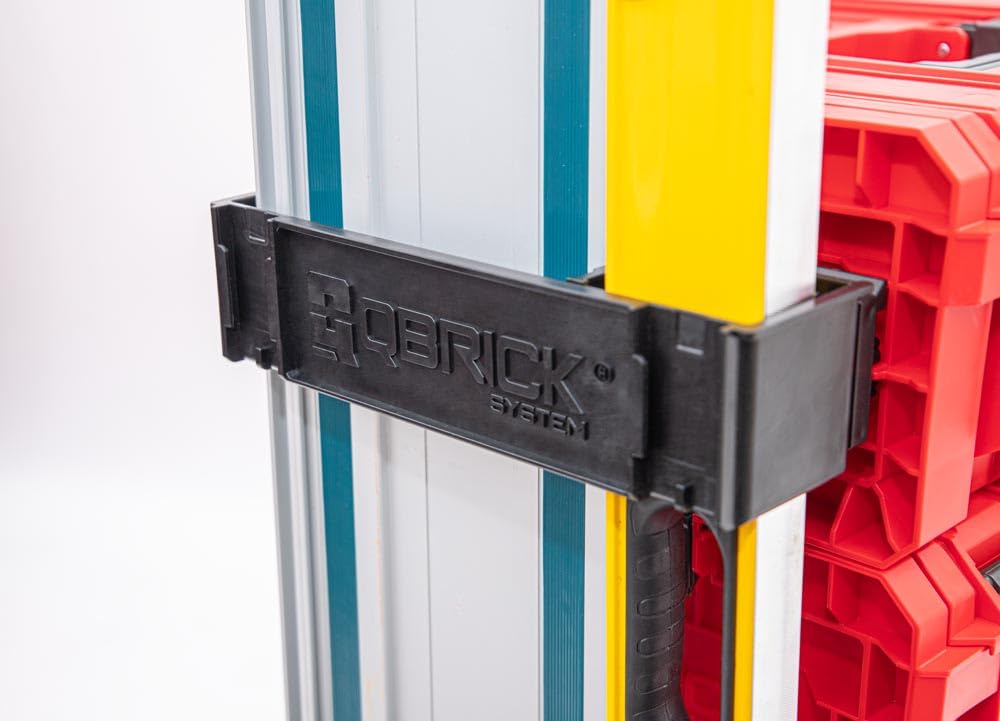 Qbrick System Halterungen für lange Werkzeuge Custom Connectors für Werkzeugkisten Gerätehalter für Werkzeugkoffer Zubehör Modular