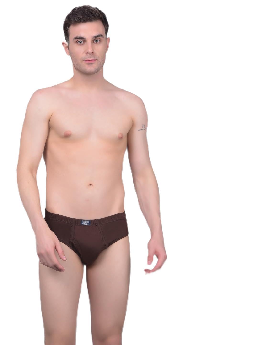 dollar Lehar Super Combed Cotton Mens Brief - Pack of 3 - Actual Colour May Vary Assorted-picture-41