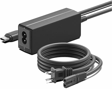 BTI 65WUSB-C-GAN-BTI 20V 65W Type-C GAN AC Adapter for THINKPAD E480, E485, E490, E490s, E495, E580, E585, E590, E595
