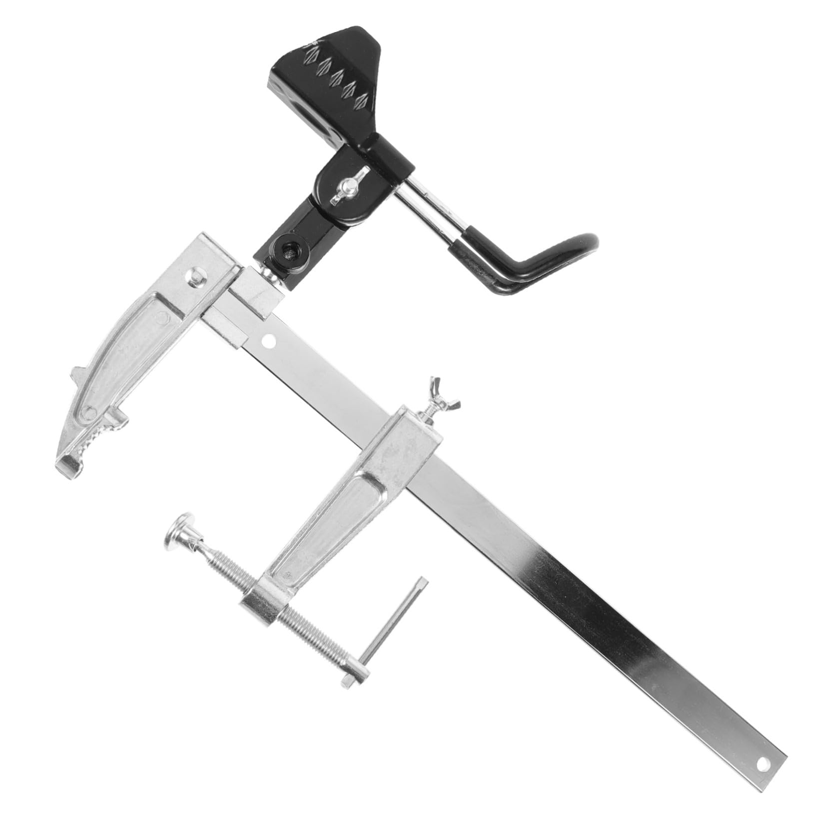Abaodam Support Protège Les Bâtons Bâtons de Pêche en Métal Multifonction pour Angle Réglable 1pc Robuste et Pratique pour Pêche en Mer la Main