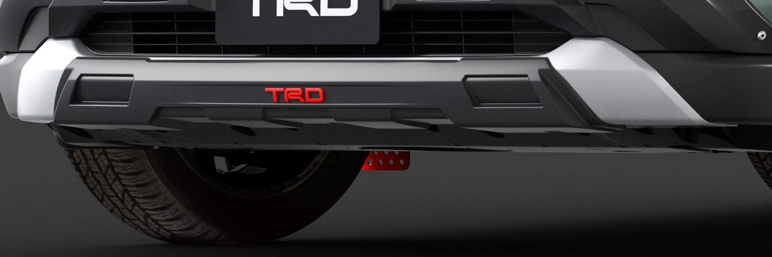 Amazon | TRD(ティーアールディー) フロントロアガーニッシュ トヨタ 
