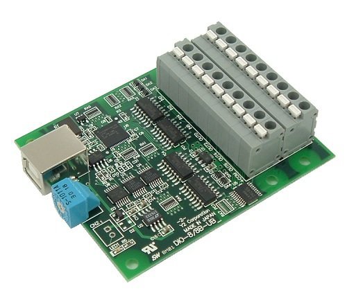 Amazon | ワイツー USB 2.0対応 絶縁型デジタル入出力ボード 端子台 
