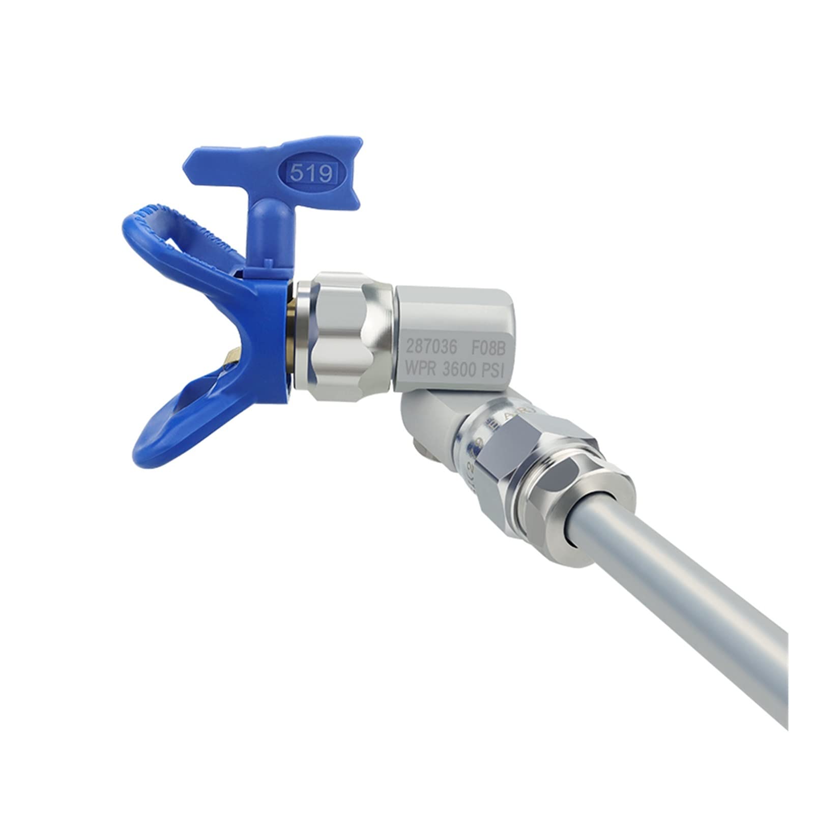 Pistolet Natryskowy, Zawór 287030 287036 Natrysk Bezpowietrzny Z Wartością Odcięcia Końcówki Złącze Adaptera Do Wysokociśnieniowego Pistoletu Natryskowego Swive(287030 set)