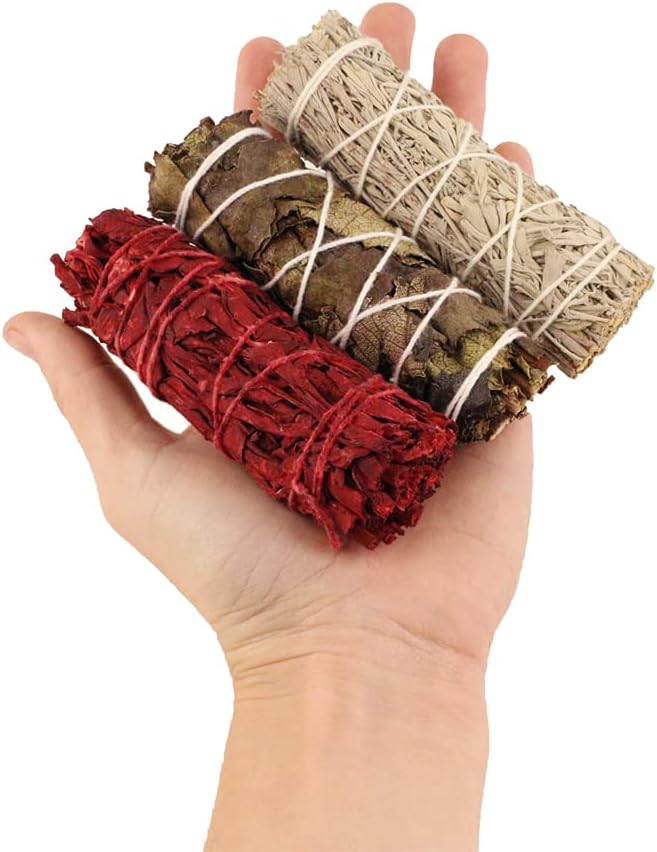 Soul Sticks Essential Sage Smudge Stick Bundle (12 Pack) | Smudging Variety Gift Set for Cleansing & Healing | Beginners Smudging Guide Included | Sustainably Harvested