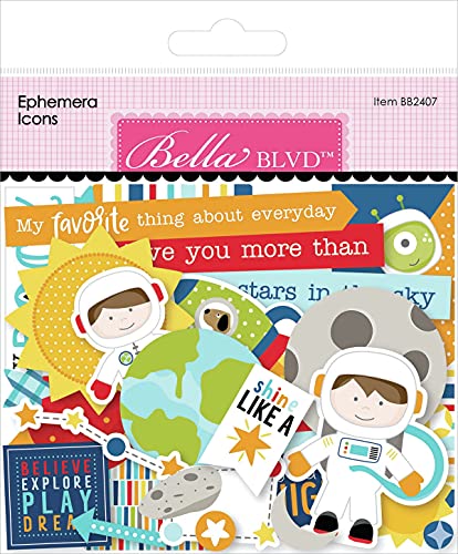 Bella Blvd DIECUTS, Icons, to The Moon