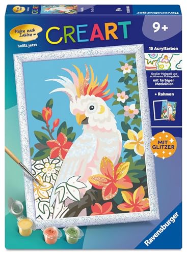 Malen nach Zahlen Kinder Ravensburger CreArt kit peinture numéro cheval