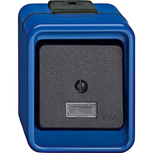 Merten 370675 Wippschalter, Wechsel, blau, SCHLAGFEST