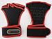NEW Weight Lifting Gloves Fitness Gym Training Gloves Long Wrist Wrap Gloves (Red, L (for men))