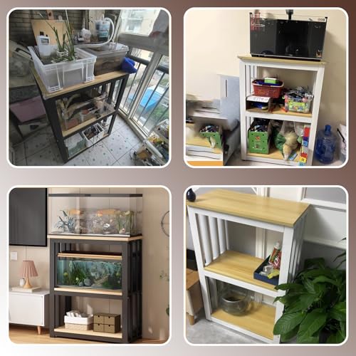 Regulowany 3-poziomowy metalowy stojak do terrarium, uniwersalna półka do przechowywania akwariów, roślin, salonu, dekoracji wejścia, nowoczesny organizer do domu