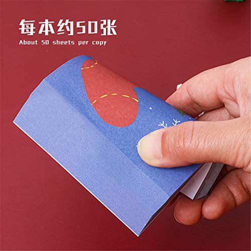 5 cuscinetti Super Mini Sticky Notes- Christma a