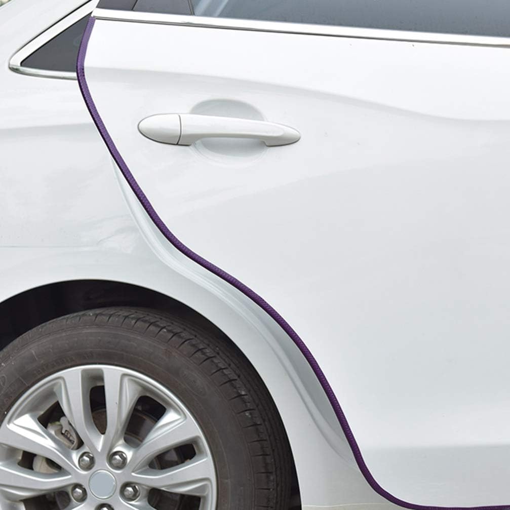 Garneck Car Door Edge Guards Rubber U Shape Edge Trim Seal Strips Protector Car Door Edge Protection for Car Auto Vehicle 10M