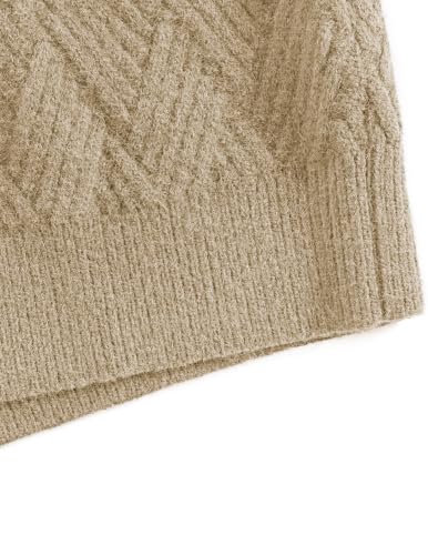 Image of Aelfric Eden Vintage Oversized Sweaters Crewneck Knit Pullover Baggy Loose Casual Cable Sweater 2025 Fall Clothes