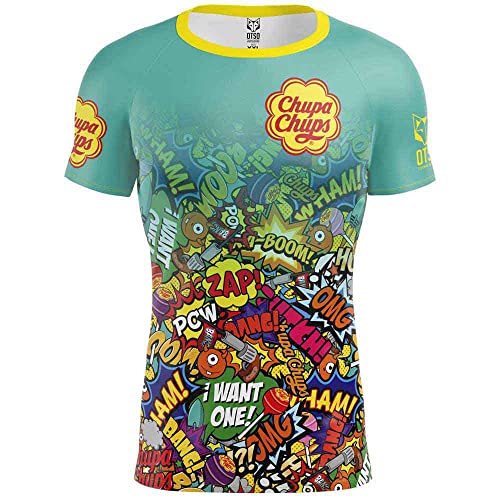T-shirt Otso Chupa Chups Comic L maillot manches courtes de course pour homme