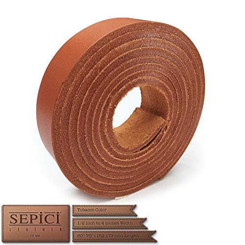 Sepici Leather Strap Tobacco 1/2