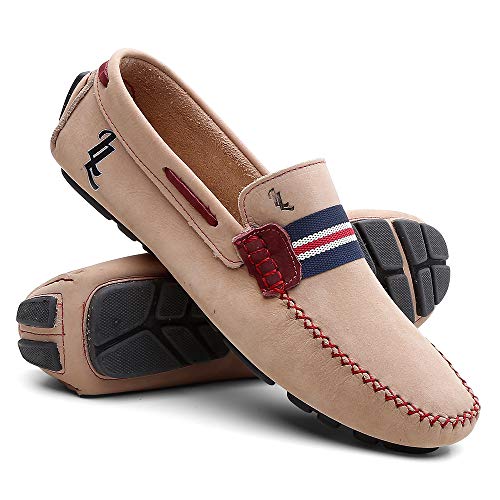 Mocassim Masculino Em Couro Legitimo Fire Cor:Branco;Tamanho:43