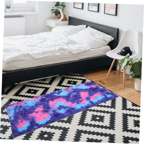 DECOMELODY 厚手滑り止めヨガマット膝クッションパッド 軽量携帯可能 フィットネスストレッチ用 大人高齢者対応 柔らかい超細繊維素材で快適