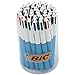 BIC 4 Couleurs Original Stylo-Bille Rétractable Pointe Moyenne (1,0 mm) - Tubo de 36