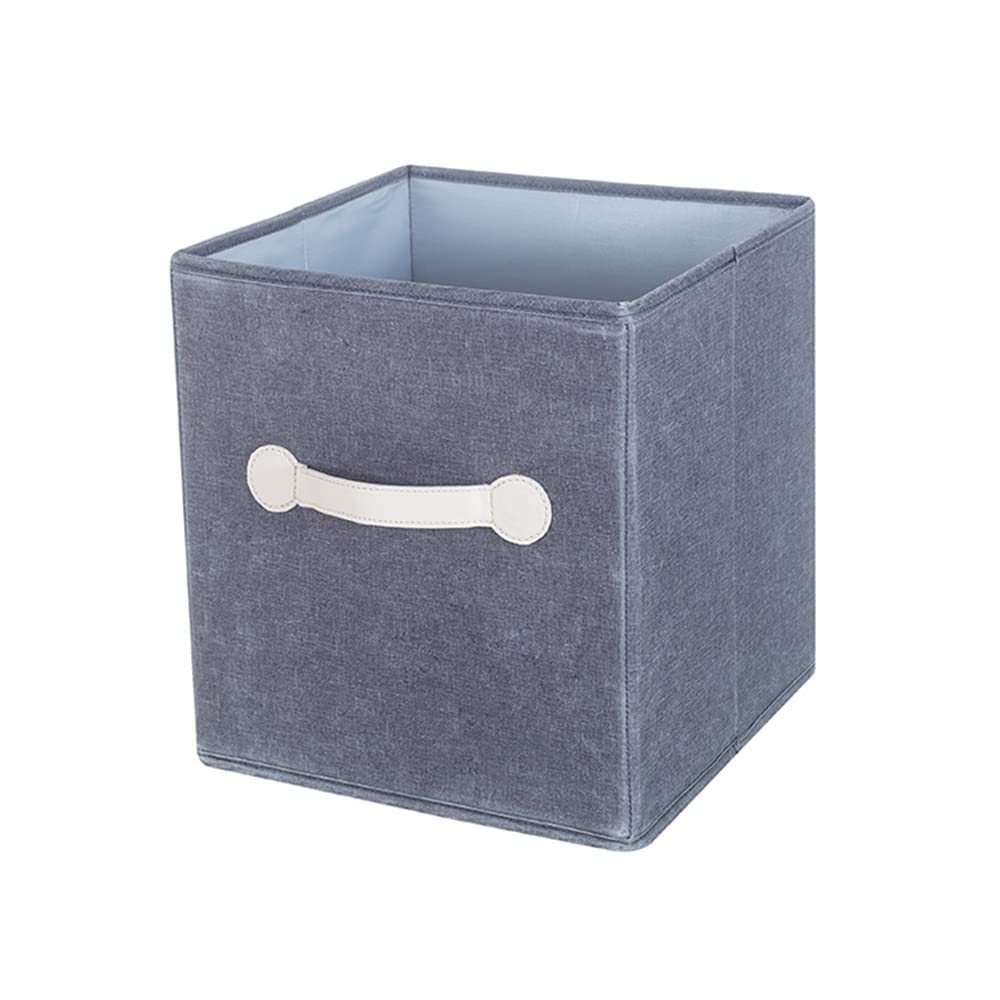 Boîte de rangement vêtements grise pliable et grand format