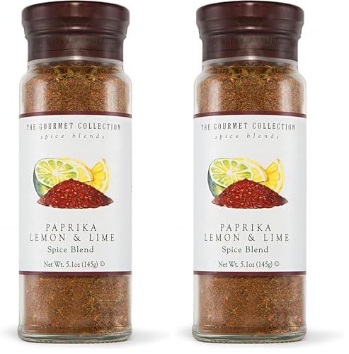The Gourmet Collection Seasoning Blend, Paprika Lemon & Lime Spice,