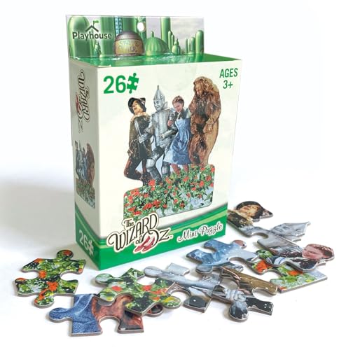Puzzle Mini Playhouse Wizard of Oz Poppy Fields 26 piezas con Forma para Niños miniatura 2