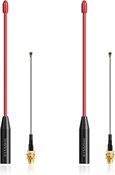 Red Long Range Meshtastic 915MHz LoRa Whip Antenna for ESP32 LoRa V3&V4 RAK Meshtastic Development Board Module Devices 2 Sets, Slinkdsco
