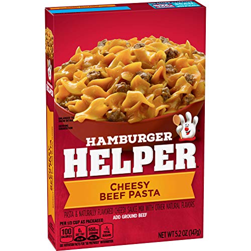 Image of Hamburger Helper, Cheesy Beef Pasta, 5.2 oz box