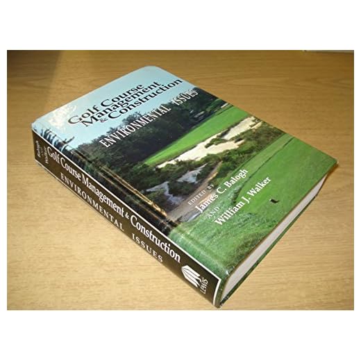 Golf Course Management Book