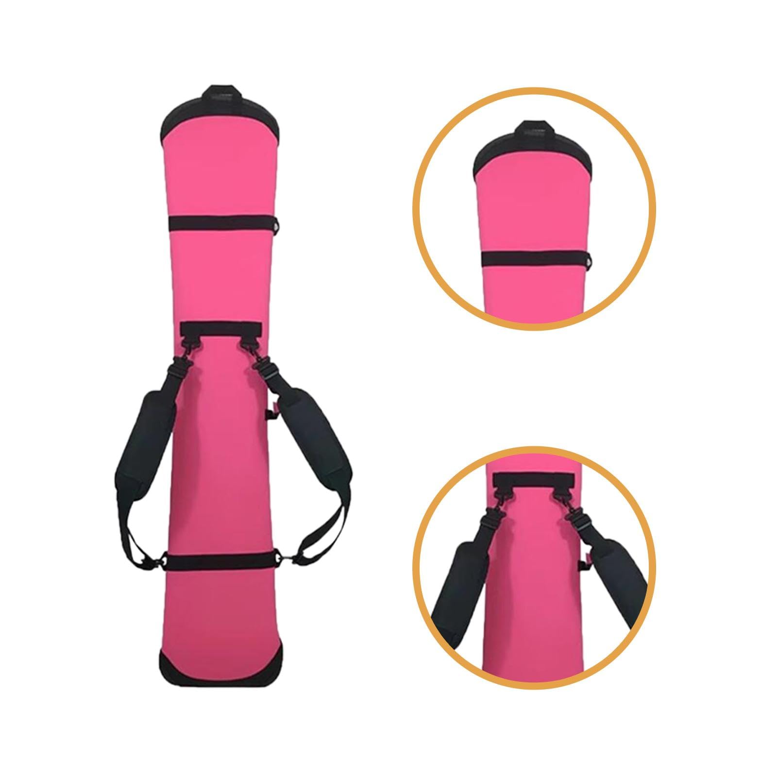Homyl Snowboard Housse de Protection Snowboard Housse de Transport Sac de Rangement Pochette Universelle en Néoprène Souple avec Bandoulière Adaptée Aux Dép