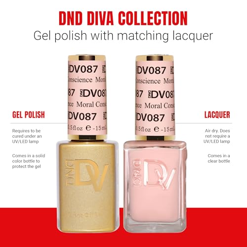 Set de esmaltes en gel DND Coquette Collection 0.5 Fl Oz miniatura 4