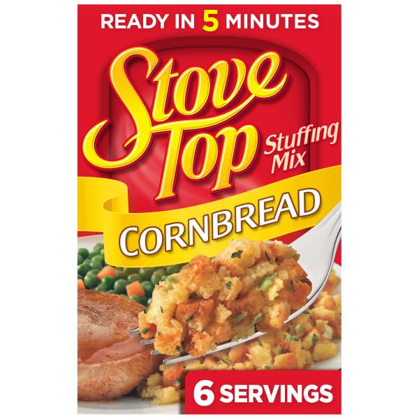 Image of Stove Top Stuffing Mix Pack - 3 Count (Variety Pack) | Cornbread, Chicken (12 oz) & Turkey (6 oz)