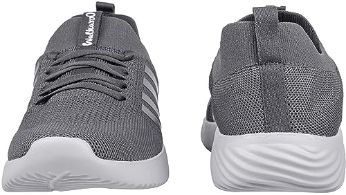 Image of WALKAROO Sports Shoe for Men |Perfect for Walking and Gym Training|WS9509 Grey