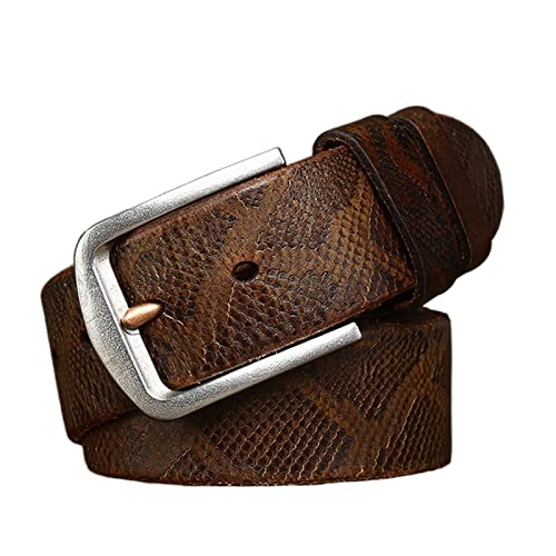 Genuine Leather Mens Belt Cowskin Retro Belt For Men3