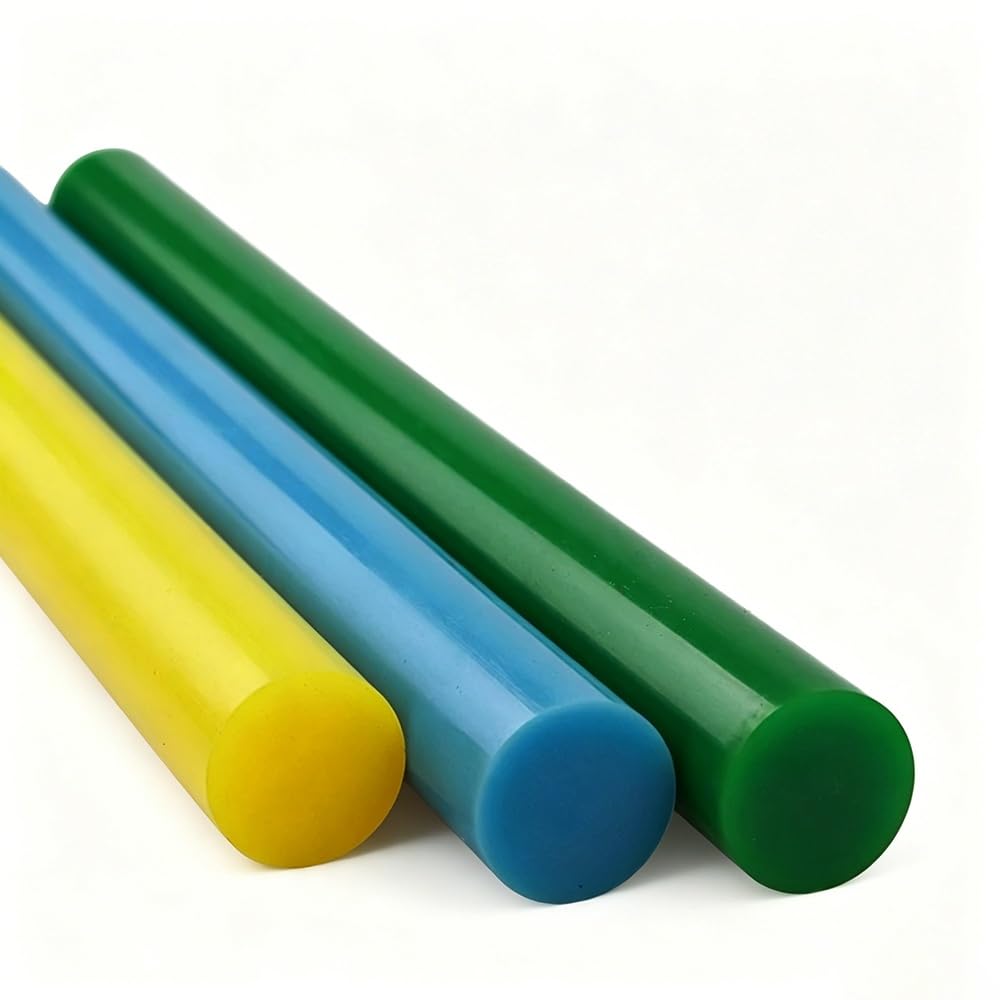 Tige Ronde En Plastique PU De Dureté 80A, Barre De Tendon De Bœuf En Polyuréthane Solide Multicolore, Diamètre 20/25/30/35-55mm, Longueur 500mm(Black,Dia40x500mm)