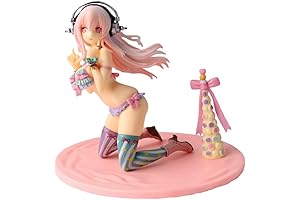 SUPERSONICO Anime Action PVC Figure Model (Swimsuit Version)
